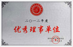 2012年度優(yōu)秀理事單位