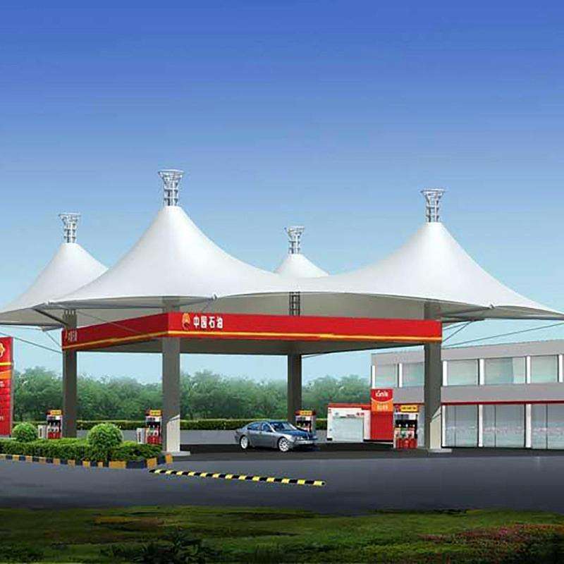 加油站膜結(jié)構(gòu)雨棚